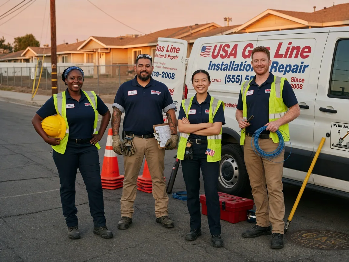 Gas Line Installation company in Yale, IA